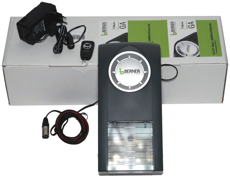 Berner Ga101 Battery Solar Garage Door, Solar Powered Garage Door Opener