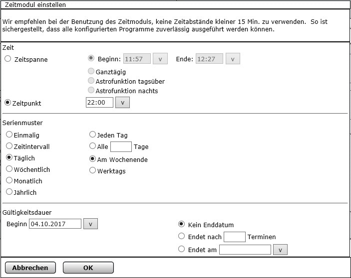 Homematic Rolladenaktor Programme Anleitung