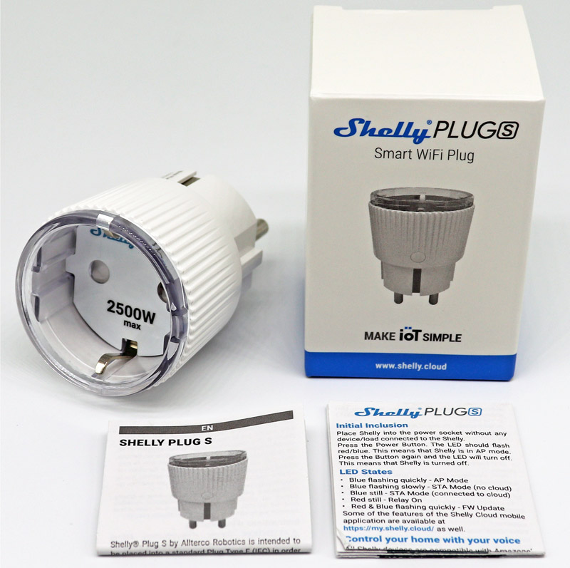 Review Shelly plug s 